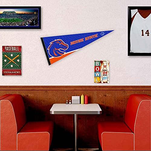 College Flags & Banners Co. Boise State Pennant Full Size Felt - 757 Sports Collectibles