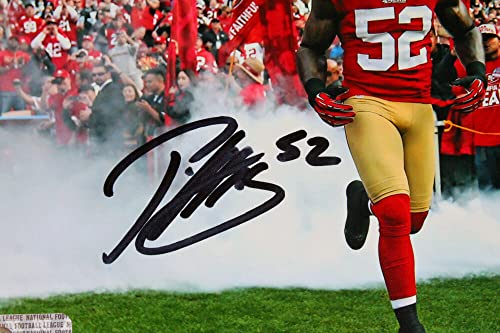 Patrick Willis Signed San Francisco 49ers Tunnel 8x10 Photo-Beckett W Hologram Black - 757 Sports Collectibles
