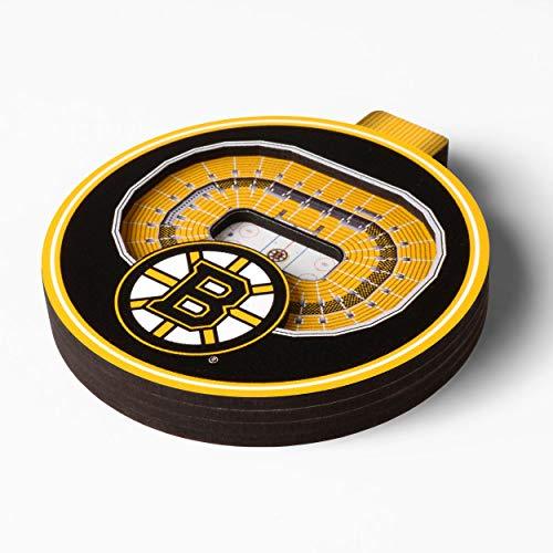 NHL Boston Bruins - TD Garden 3D StadiumView Ornament3D StadiumView Ornament, Team Colors, Large - 757 Sports Collectibles