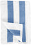 Amazon Basics Cabana Stripe Beach Towel - 2-Pack, Sky Blue - 757 Sports Collectibles