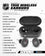 NHL Nashville Predators True Wireless Earbuds, Team Color - 757 Sports Collectibles