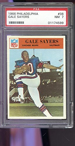 1966 Philadelphia #38 Gale Sayers Bears ROOKIE RC NM PSA 7 Graded Football Card
