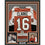Framed Autographed/Signed Bob Bobby Clarke 33x42 Philadelphia Orange Hockey Jersey JSA COA