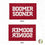 Desert Cactus University of Oklahoma Flag Sooners Flags Banners 100% Polyester Indoor Outdoor 3x5 (Style X) - 757 Sports Collectibles