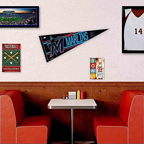 WinCraft Miami Marlins Large Pennant - 757 Sports Collectibles