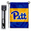 College Flags & Banners Co. Pittsburgh Panthers Garden Flag with Pole Stand Holder - 757 Sports Collectibles