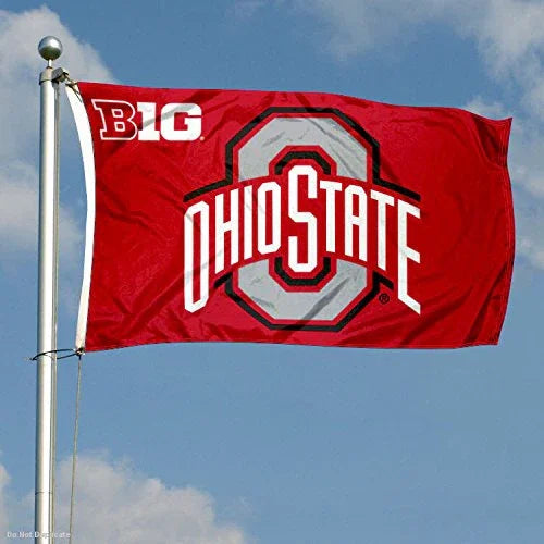College Flags & Banners Co. Ohio State Buckeyes Big 10 Flag - 757 Sports Collectibles
