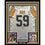 Framed Autographed/Signed Jack Ham"HOF 88" 33x42 Pittsburgh Steelers White Football Jersey JSA COA