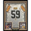 Framed Autographed/Signed Jack Ham"HOF 88" 33x42 Pittsburgh Steelers White Football Jersey JSA COA