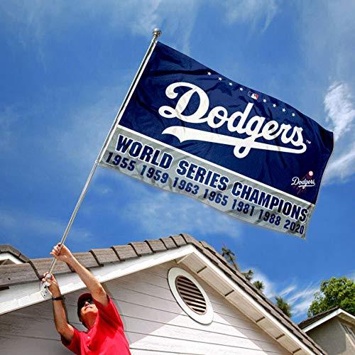 WinCraft Los Angeles 7 Time World Champions Flag 3x5 Banner - 757 Sports Collectibles
