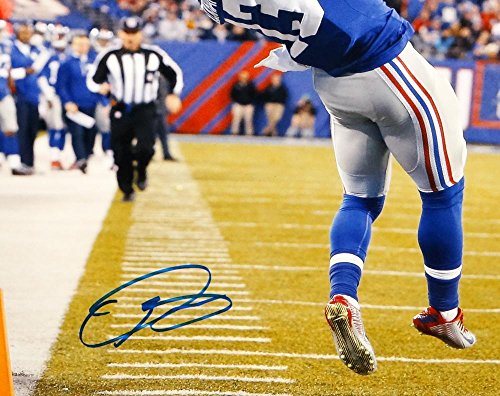 Odell Beckham Autographed 16x20 One Hand Catch Vertical Photo- JSA Authenticated - 757 Sports Collectibles