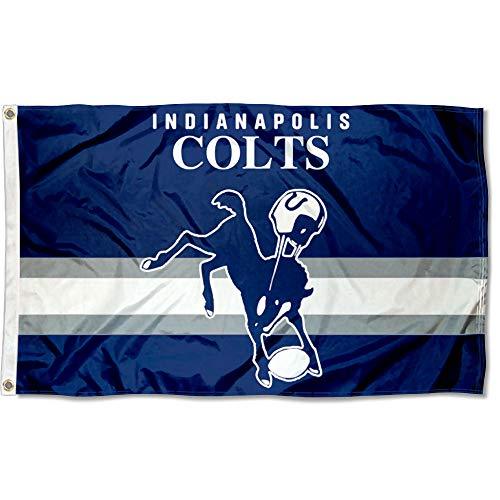 WinCraft Colts Throwback Vintage Retro 3x5 Banner Flag - 757 Sports Collectibles