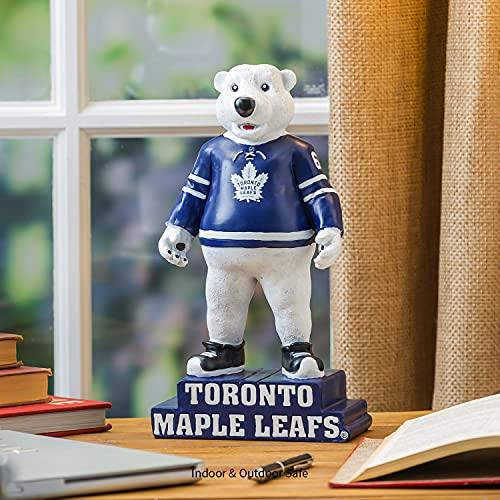 Team Sports America NHL Toronto Maple Leafs Fun Colorful Mascot Statue 12 Inches Tall - 757 Sports Collectibles