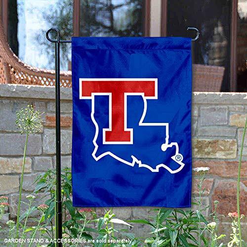 College Flags & Banners Co. Louisiana Tech Bulldogs New Logo Garden Flag - 757 Sports Collectibles