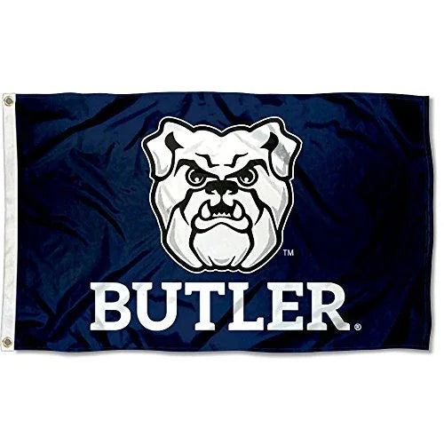 College Flags & Banners Co. Butler Bulldogs New Logo Flag - 757 Sports Collectibles