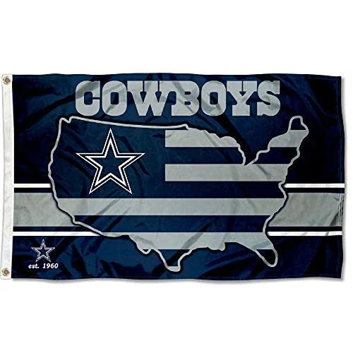 WinCraft Cowboys Nation USA American Country 3x5 Flag - 757 Sports Collectibles