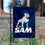 College Flags & Banners Co. Samford Bulldogs New Logo SAM Garden Flag - 757 Sports Collectibles