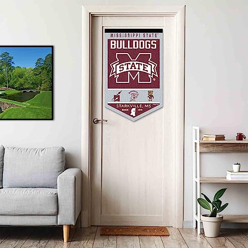 Mississippi State Bulldogs Heritage History Banner Pennant - 757 Sports Collectibles