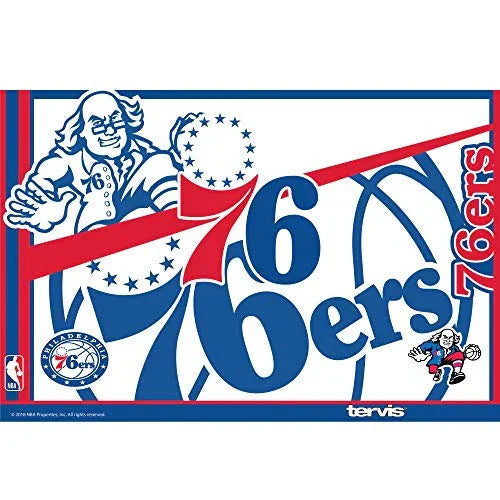 Tervis Triple Walled NBA Philadelphia 76ers Insulated Tumbler Cup Keeps Drinks Cold & Hot, 30oz - Stainless Steel, Paint - 757 Sports Collectibles