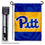College Flags & Banners Co. Pittsburgh Panthers Garden Flag with Pole Stand Holder - 757 Sports Collectibles
