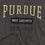 Purdue University Official Est. Date Unisex Adult T-Shirt, Charcoal, Medium - 757 Sports Collectibles