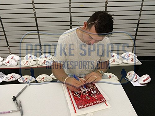 AJ McCarron Autographed/Signed Alabama Crimson Tide Sports Illustrated - SEC Preview Edition - 757 Sports Collectibles