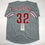 Autographed/Signed Steve Carlton Philadelphia Grey Baseball Jersey JSA COA - 757 Sports Collectibles