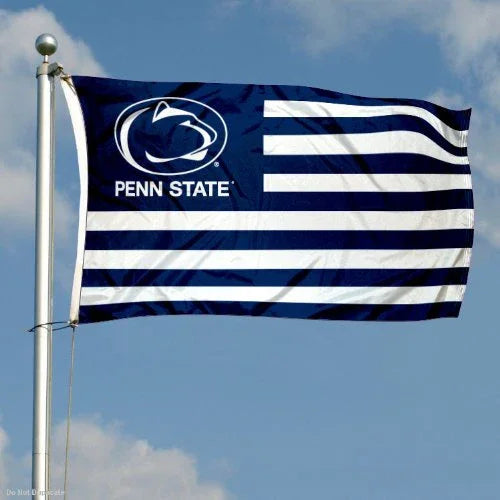 College Flags & Banners Co. Penn State Nittany Lions Stars and Stripes Nation Flag - 757 Sports Collectibles