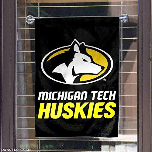 College Flags & Banners Co. Michigan Tech Huskies Garden Flag - 757 Sports Collectibles