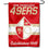 WinCraft 49ers Throwback Retro Vintage Garden Flag Double Sided Banner - 757 Sports Collectibles