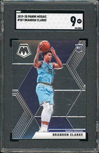 Grizzlies Brandon Clarke 2019 Panini Mosaic #207 Rookie Card Graded Mint 9! SGC - 757 Sports Collectibles