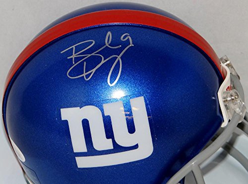 Brad Wing Autographed New York Giants Mini Helmet- JSA Witnessed Auth - 757 Sports Collectibles