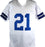 Deion Sanders Autographed White Pro STAT Style Jersey-Beckett W Hologram Silver - 757 Sports Collectibles