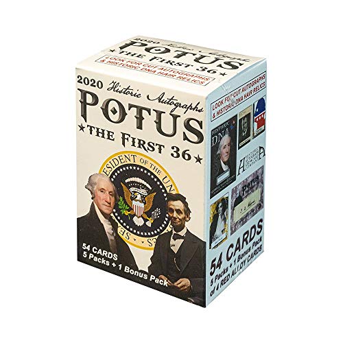 2020 Historic Autographs POTUS - The First 36 Blaster Box - 757 Sports Collectibles