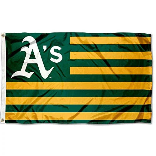 WinCraft Oakland A's Nation Flag 3x5 Banner - 757 Sports Collectibles