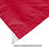 College Flags & Banners Co. Alabama Crimson Tide Embroidered and Stitched Nylon Flag - 757 Sports Collectibles