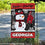 Georgia Bulldogs Holiday Winter Snow Garden Banner Flag - 757 Sports Collectibles