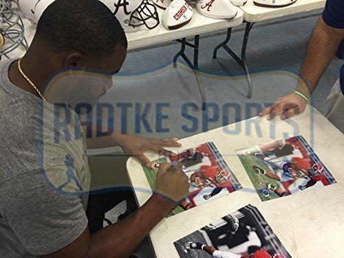 Mark Ingram Autographed/Signed Alabama Crimson Tide 8x10 NCAA Photo - Catching Vs LSU - 757 Sports Collectibles