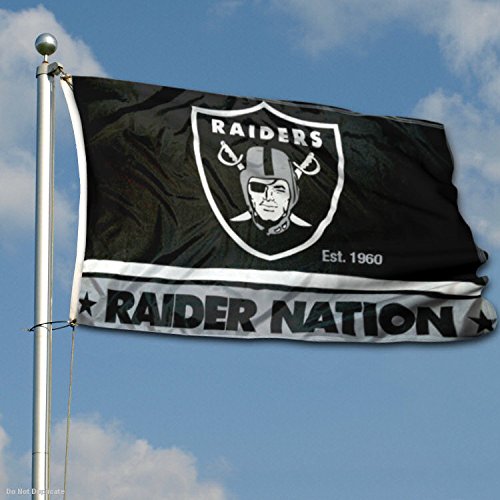 WinCraft Las Vegas Raiders Double Sided Raiders Nation Flag - 757 Sports Collectibles