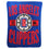 NORTHWEST NBA Los Angeles Clippers Micro Raschel Throw Blanket, 46" x 60", Clear Out - 757 Sports Collectibles