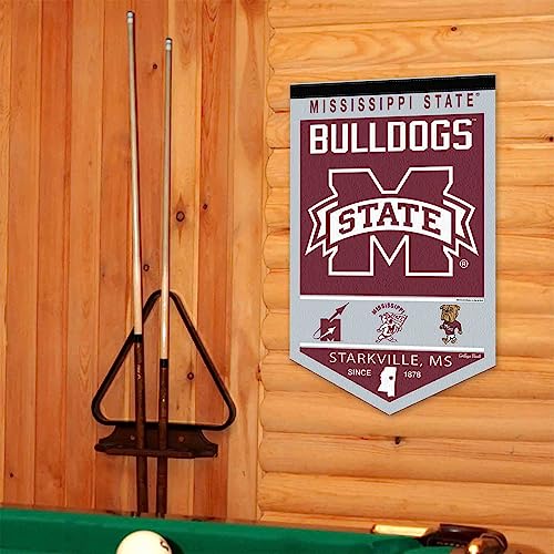 Mississippi State Bulldogs Heritage History Banner Pennant - 757 Sports Collectibles