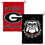 College Flags & Banners Co. Georgia Bulldogs Double Logo Garden Flag - 757 Sports Collectibles