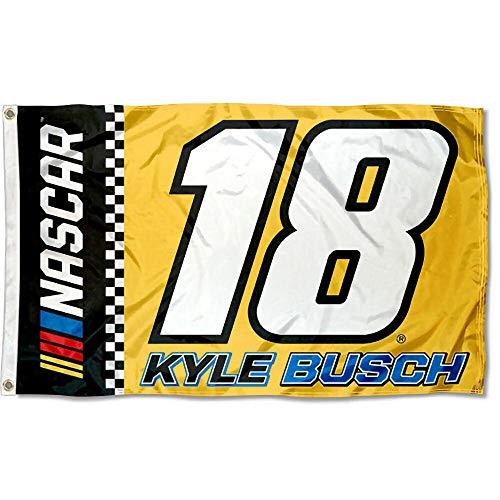 WinCraft Kyle Busch 3x5 Foot Banner Flag - 757 Sports Collectibles