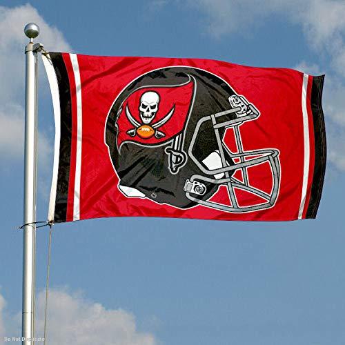 WinCraft Tampa Bay Buccaneers New Helmet Grommet Pole Flag - 757 Sports Collectibles