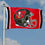 WinCraft Tampa Bay Buccaneers New Helmet Grommet Pole Flag - 757 Sports Collectibles