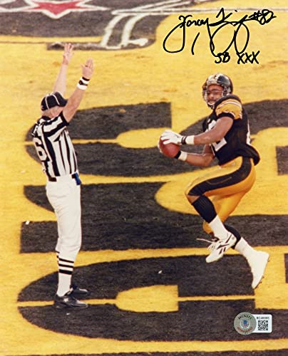 Yancey Thigpen SB XXX Autographed Pittsburgh 8x10 Photo - BAS - 757 Sports Collectibles