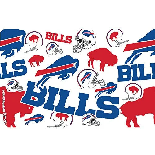 Tervis Made in USA Double Walled NFL Buffalo Bills Insulated Tumbler Cup Keeps Drinks Cold & Hot, 16oz, All Over - 757 Sports Collectibles