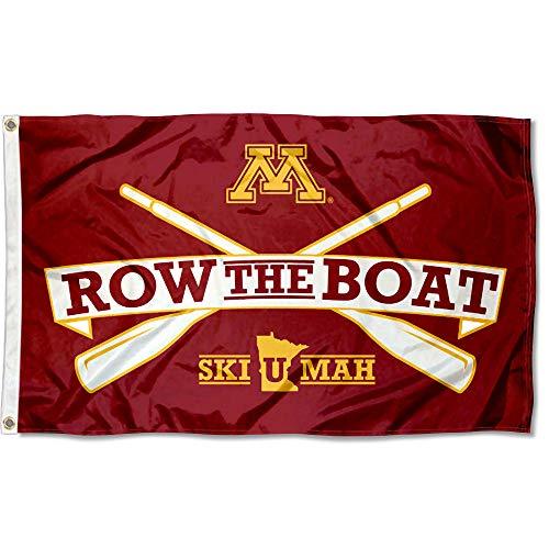 College Flags & Banners Co. Minnesota Gophers Row The Boat Ski U Mah Flag - 757 Sports Collectibles