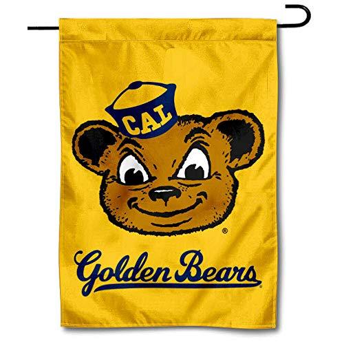 College Flags & Banners Co. Cal Berkeley Golden Bears Vintage Retro Garden Flag - 757 Sports Collectibles