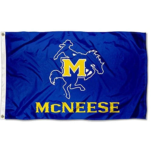 McNeese State Cowboys College Flag - 757 Sports Collectibles